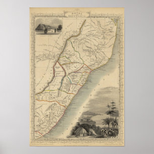 Poster Natal et Kaffraria