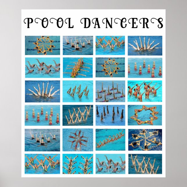 Poster Natation (Devant)