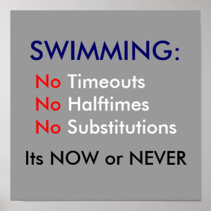 Poster Natation