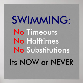 Poster Natation