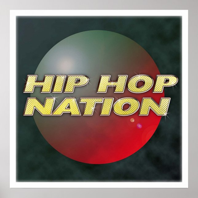Poster Nation Hip hop (Devant)
