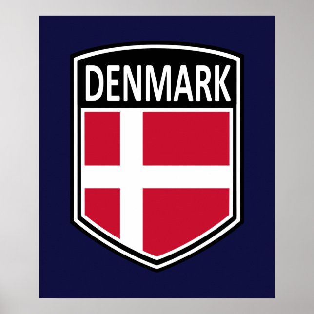 Poster National - Danemark (Devant)