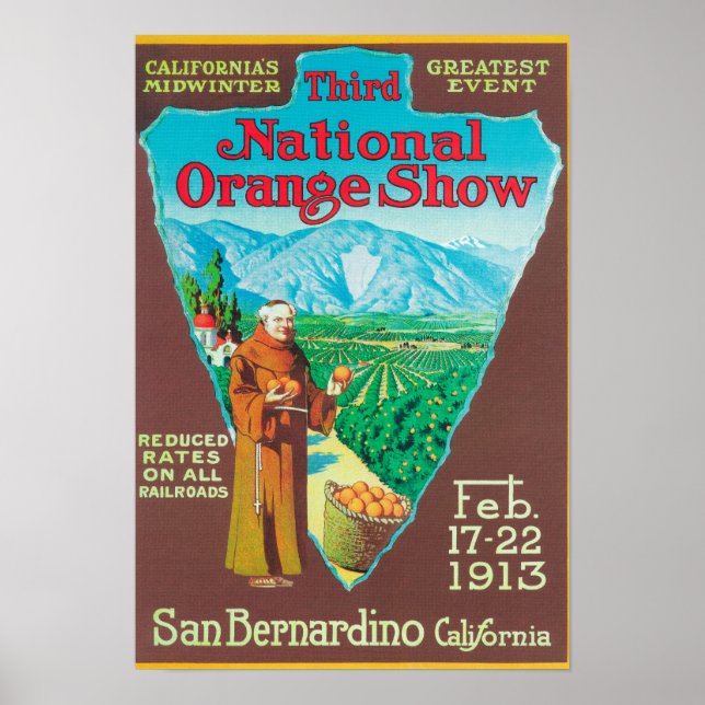 Poster National Orange Show #1 (Devant)