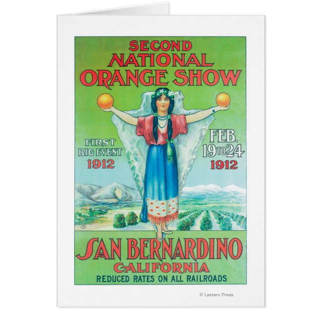 Poster National Orange Show #4 (Devant)