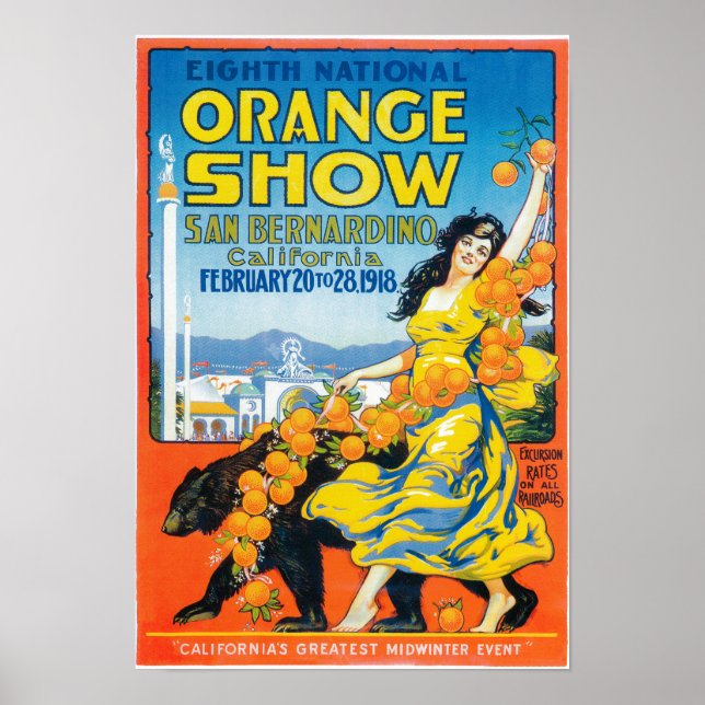 Poster National Orange Show #5 (Devant)