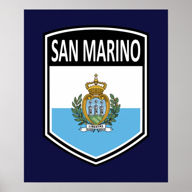 Poster National - Saint-Marin (Devant)