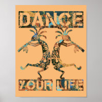 Native Americans Kokopelli - Dance Your Life 1