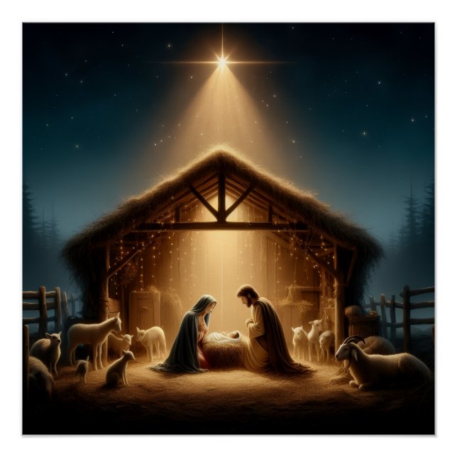 Poster Nativité (Devant)