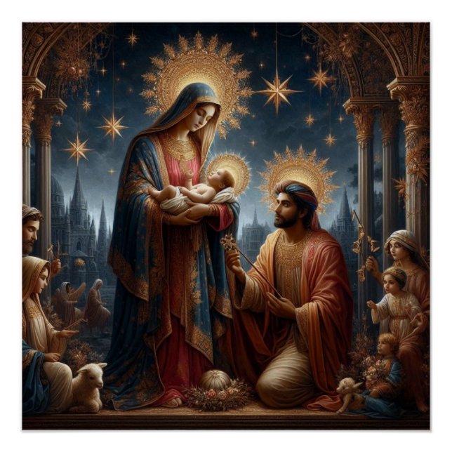 Poster Nativité (Devant)