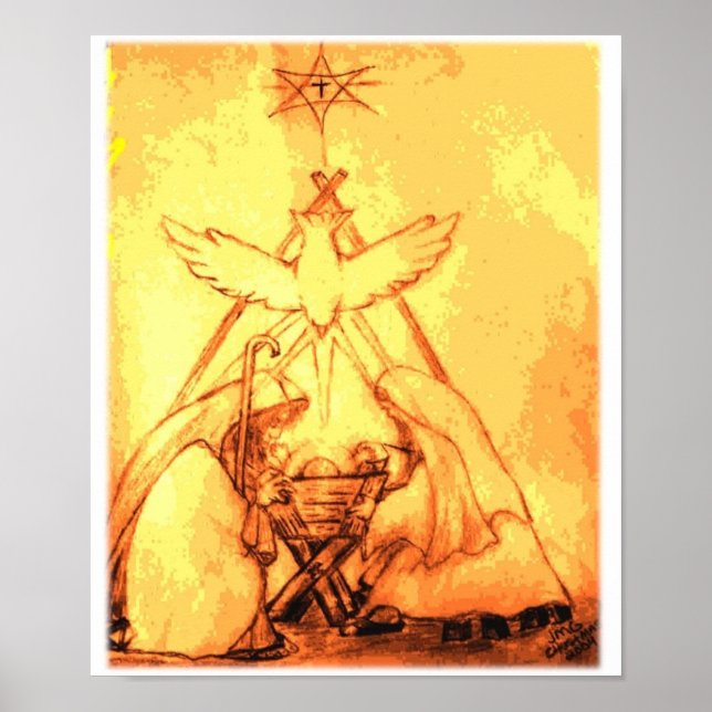 Poster Nativité (Devant)