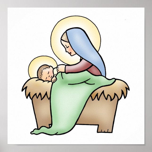 Poster Nativité (Devant)