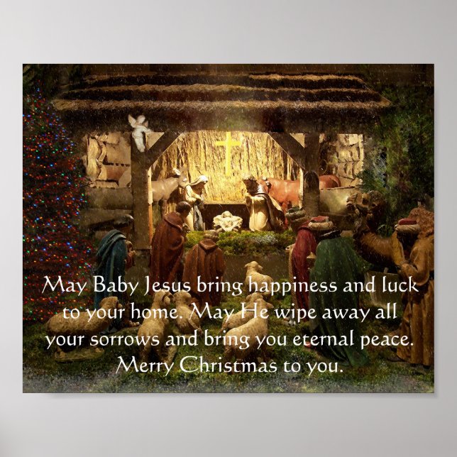Poster Nativité (Devant)