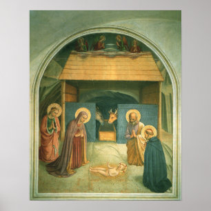 Poster Nativité de Fra Angelico