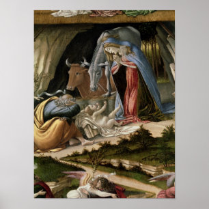 Poster Nativité mystique, 1500