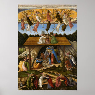 Poster Nativité mystique, 1500 par Sandro Botticelli
