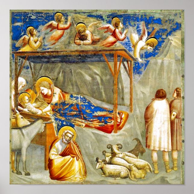Poster Nativité Naissance de Jésus (Devant)