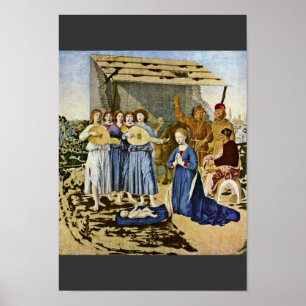 Poster Nativity By Piero Della Francesca (Best Quality)
