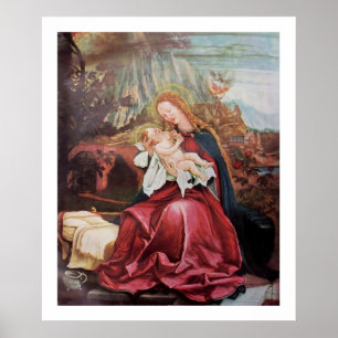 POSTER NATIVITY WITH ANGELS - MAGIC OF CHRISTMAS