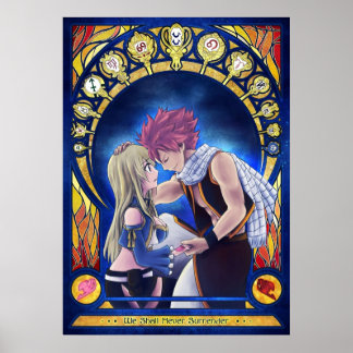 Poster Natsu et Lucy