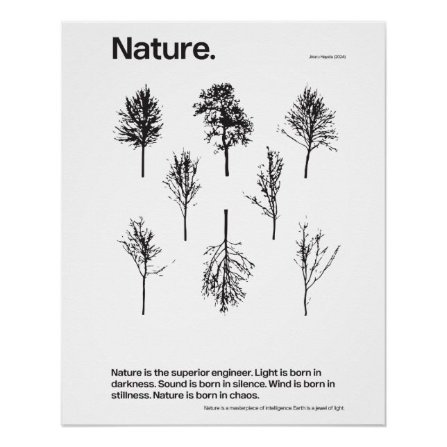 Poster Nature (Devant)