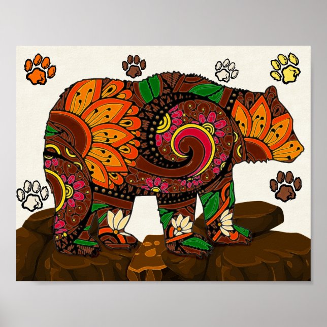 Poster Nature élémentaire (Devant)