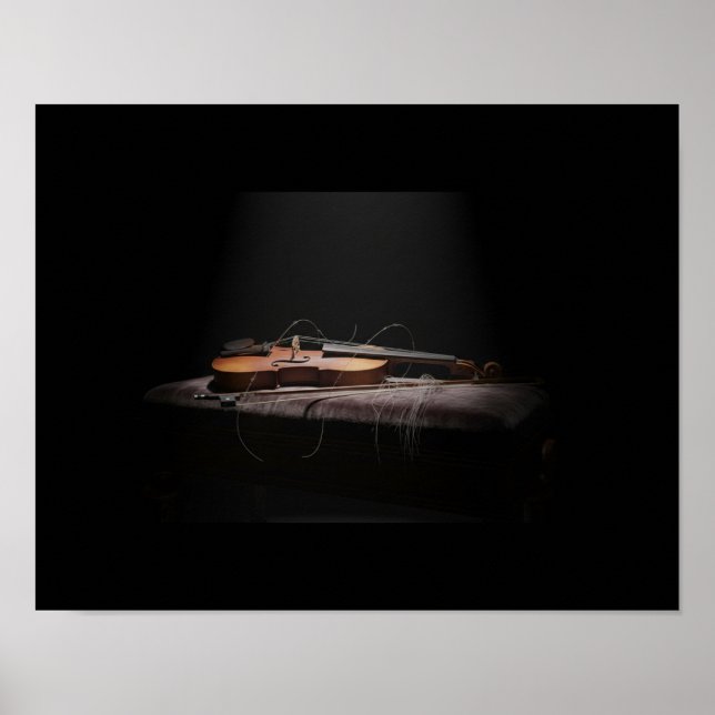 Poster Nature morte - Musique brisée (Devant)