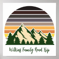 Nature personnalisée Famille Vacances Forêt verte