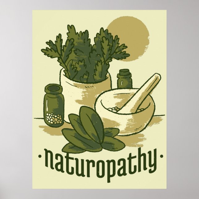 Poster Naturopathie Lifestyle (Devant)