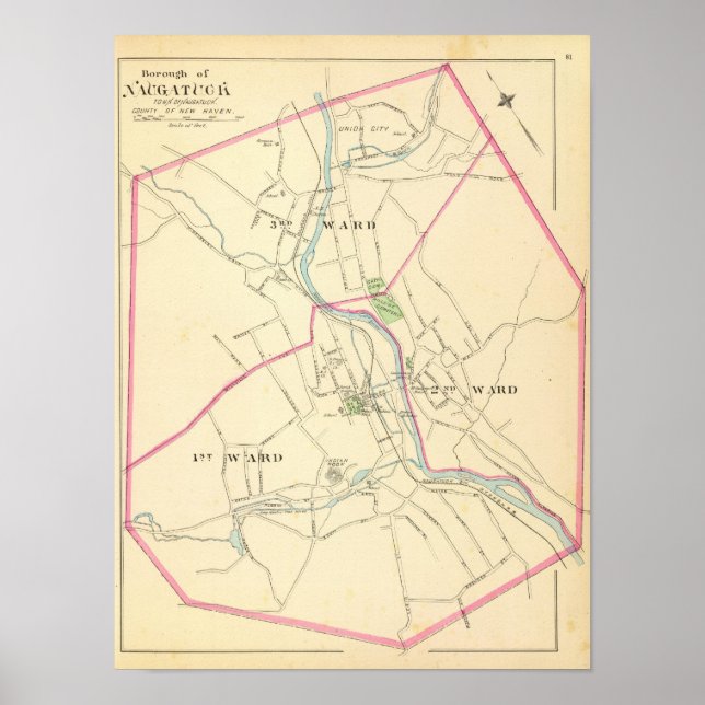 Poster Naugatuck (Devant)