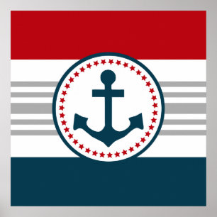 Poster Nautical design