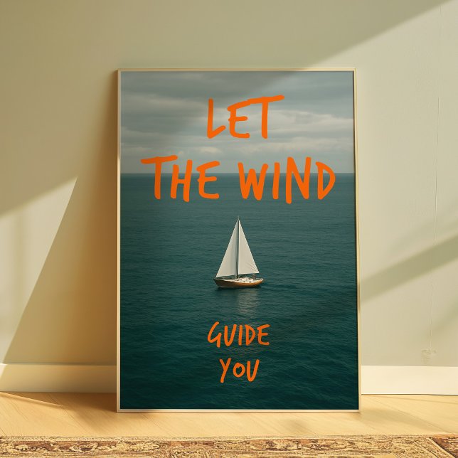 Poster Nautique Inspirationnel, Art Motivationnel (Créateur téléchargé)