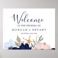 Nautique moderne | Accueil Mariage floral