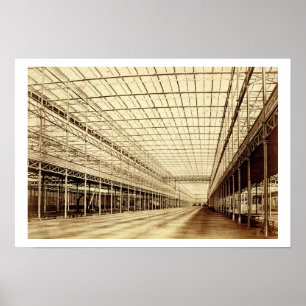 Poster Nave chez Crystal Palace, Hyde Park, mars 1852