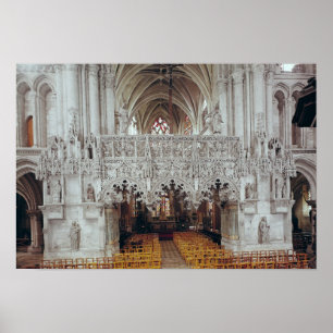 Poster Nave et l'intérieur d'Eglise