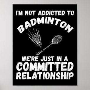 Poster Navette Badminton Player 1