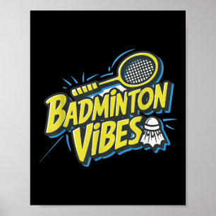 Poster Navette Badminton Vibes