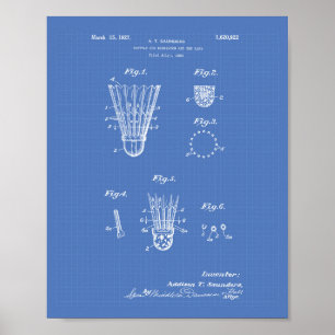 Poster Navette pour le modèle d'art de brevet du