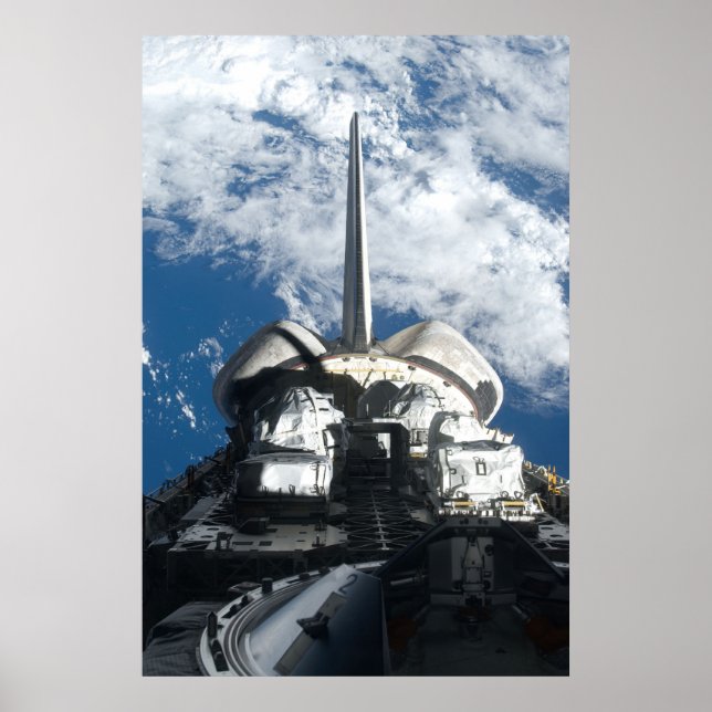 Poster Navette spatiale Atlantis (Devant)