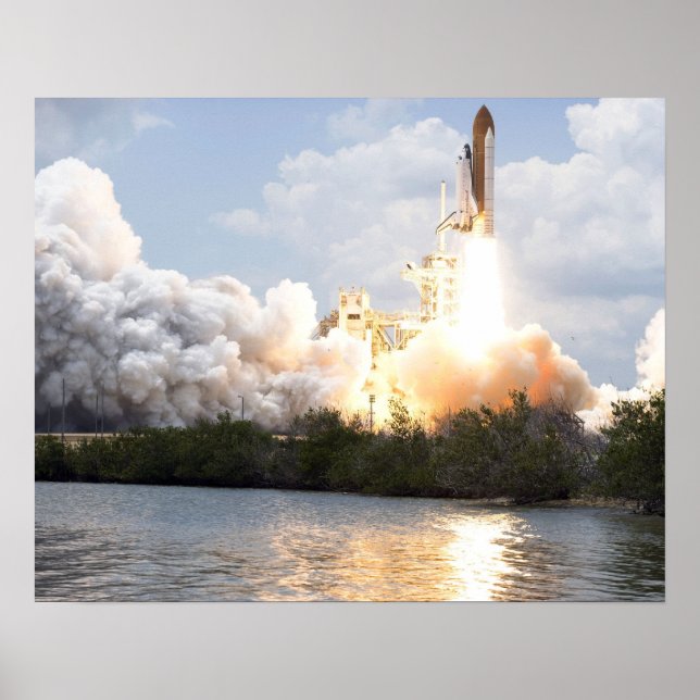 Poster Navette spatiale Atlantis (Devant)