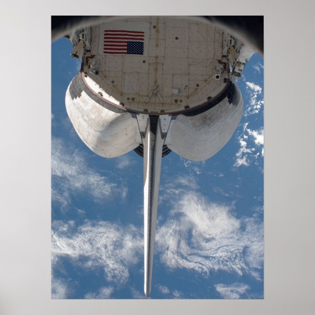 Poster Navette spatiale Atlantis (Devant)