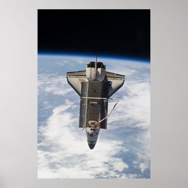 Poster Navette spatiale Atlantis (Devant)