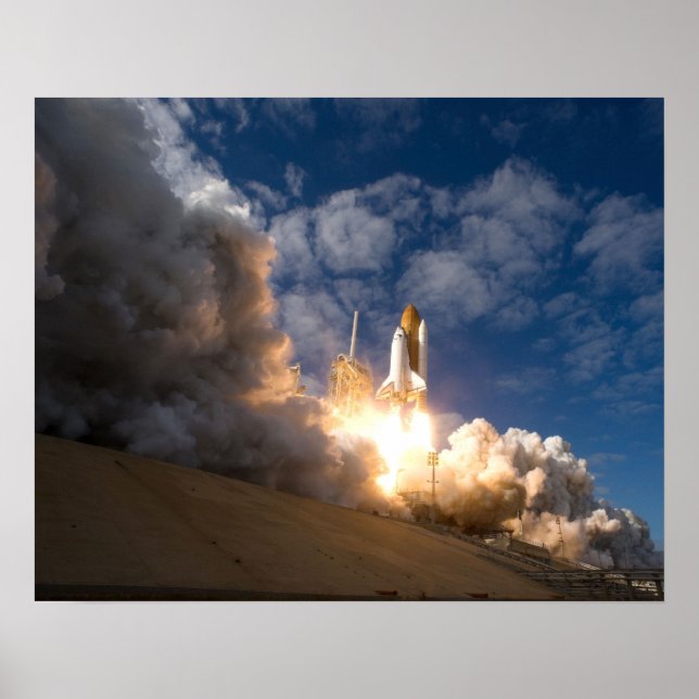 Poster Navette spatiale Atlantis (Devant)