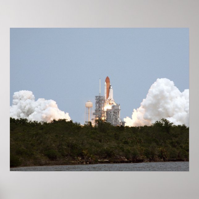 Poster Navette spatiale Atlantis (Devant)