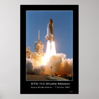 Navette spatiale Atlantis Blast-off - 7 octobre 20