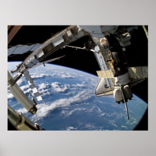 Poster Navette spatiale Atlantis & ISS (STS-115)