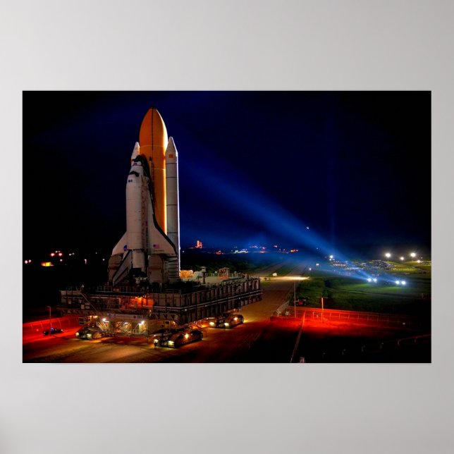 Poster Navette Spatiale Discovery circa 1984 (Devant)