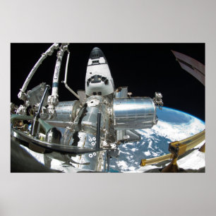 Poster Navette spatiale Endeavor & ISS