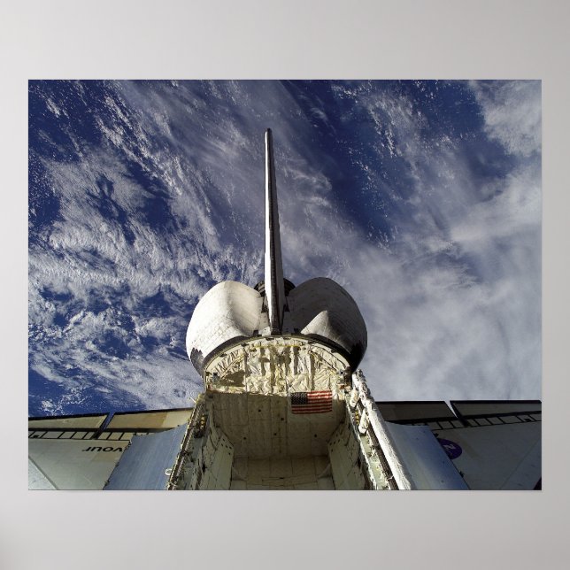 Poster Navette spatiale Endeavor (STS-100) (Devant)