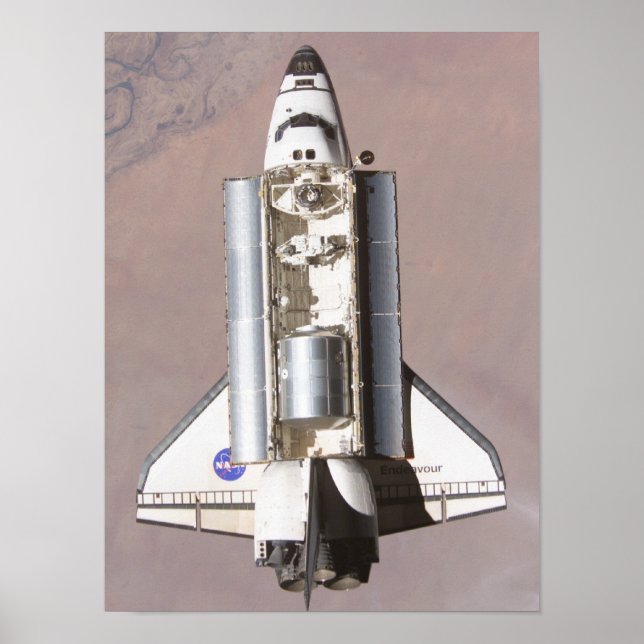 Poster Navette spatiale Endeavor (STS-111) (Devant)