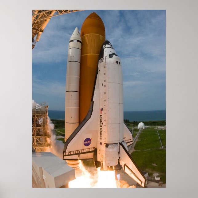 Poster Navette spatiale Endeavour (Devant)